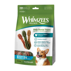 Лакомство для собак Whimzees Toothbrush в форме зубной щетки S, 24 шт