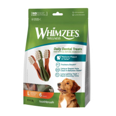 Лакомство для собак Whimzees Toothbrush в форме зубной щетки L, 6 шт