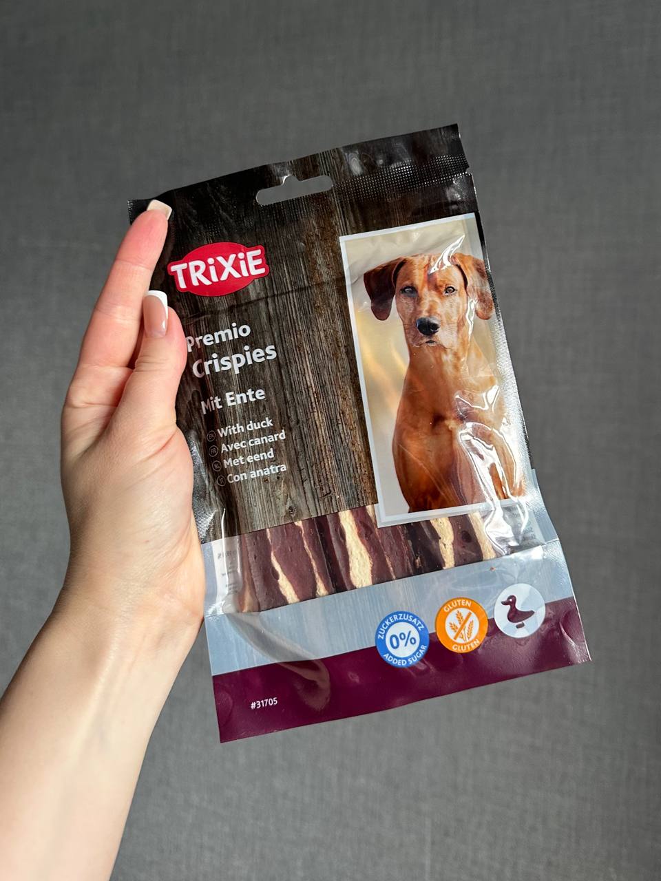 Лакомство для собак Trixie PREMIO Crispy Duck с уткой, 100 г Лакомство для собак Trixie PREMIO Crispy Duck с уткой, 100 г