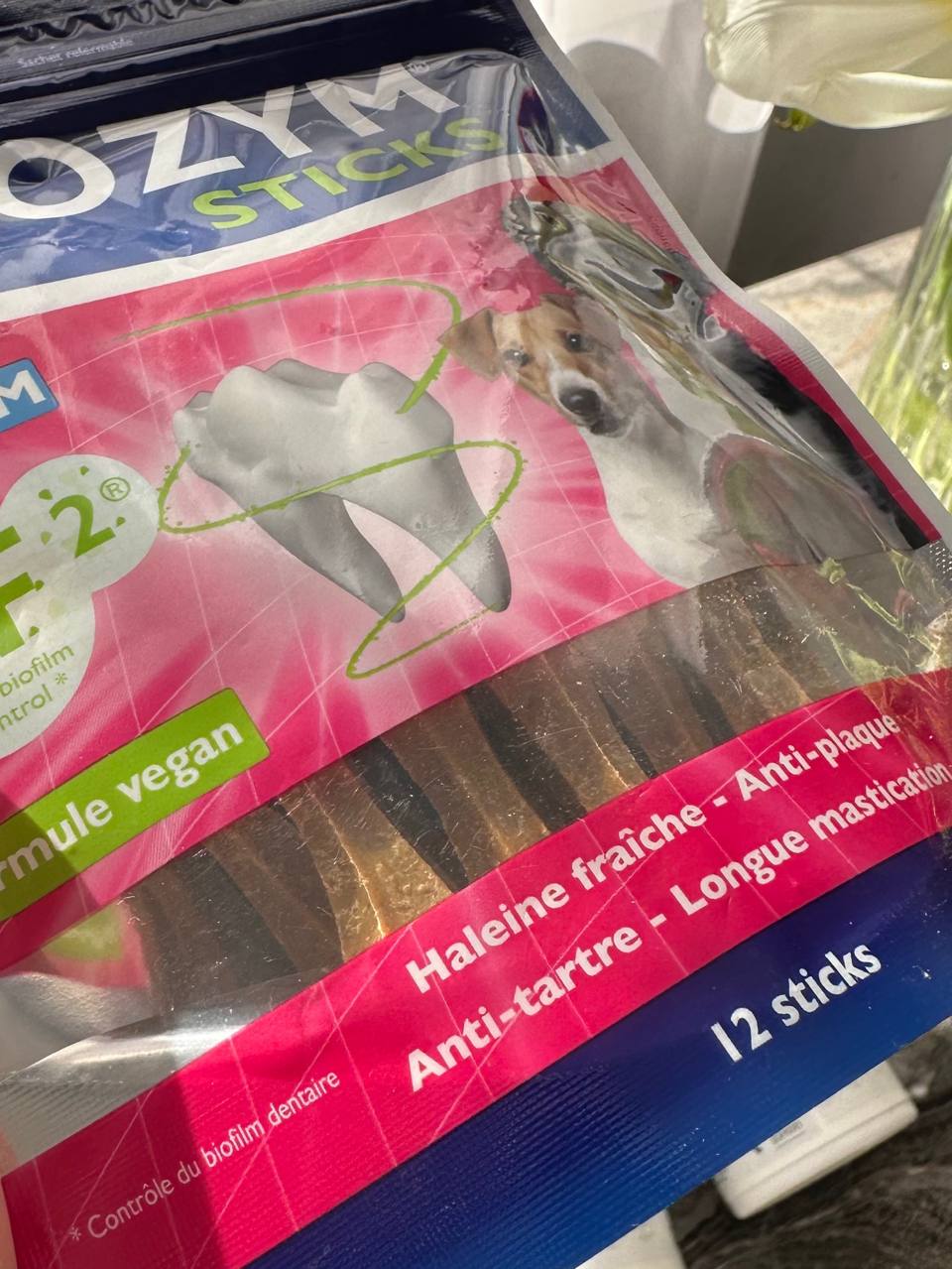 Жевательные палочки для собак малых и средних пород PROZYM RF2 Dental Sticks S/M, 12 шт Жевательные палочки для собак малых и средних пород PROZYM RF2 Dental Sticks S/M, 12 шт
